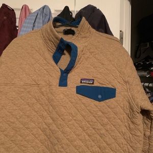 Patagonia quilted pullover